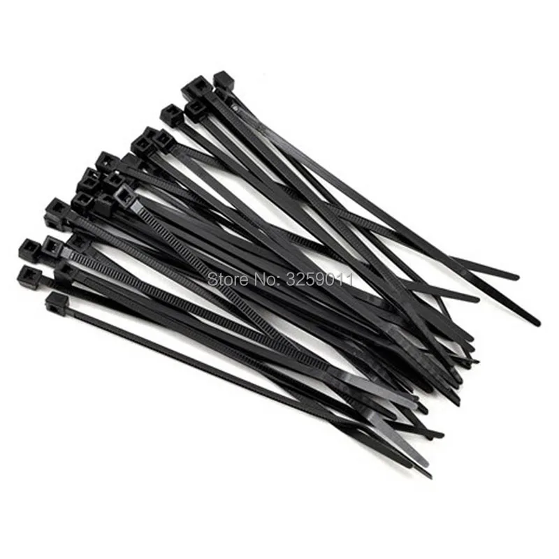 100 PCS 28" Black Cable Wire Ties 165 Lbs Tensile Zip Fasten Packing Heavy Duty 