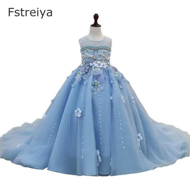 

Custom made baby girls princess dress kids christmas dresses for girls birthday party children cinderella clothes belle clothing