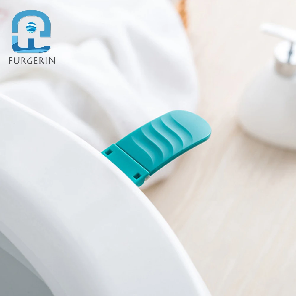 FURGERIN 1 шт. складной Туалет крышка атлет сиденье для унитаза ручка подъемщика Лифт пластик анти-грязный аксессуары для ванной комнаты Набор