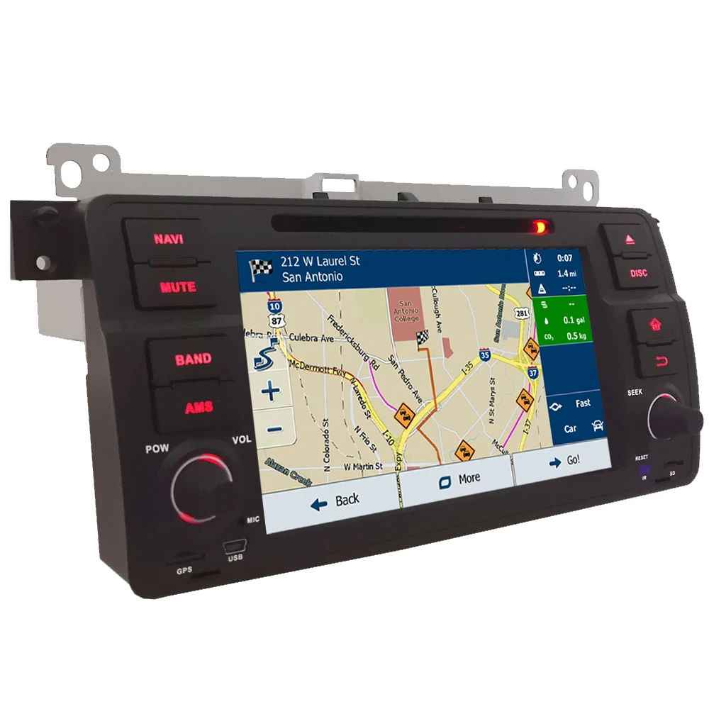 Top 7" Octa Core 4G Android 8.1 4GB RAM 64GB ROM Car DVD Player Radio Stereo GPS Glonass For BMW M3 3 Series E46 318i 320i 325i 328i 3