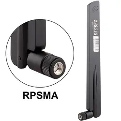 Высокое качество RPSMA 2,4 г 5,8 Wi Fi 8DBI LTE разъем телевизионные антенны для роутер Huawei