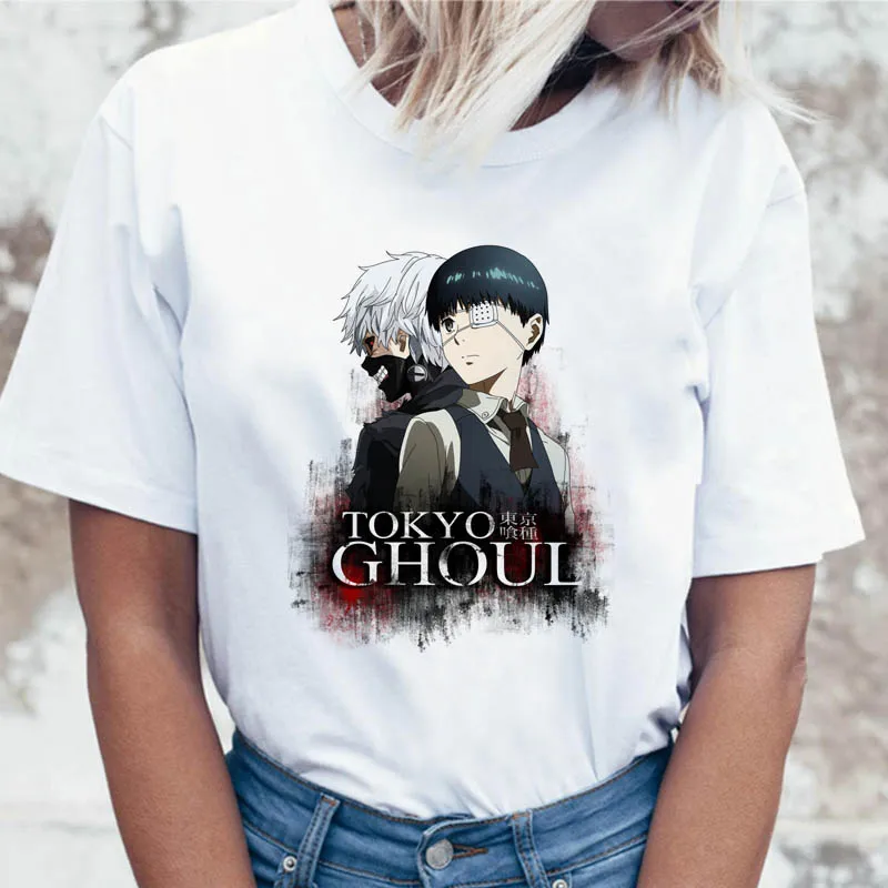 

Tokyo ghoul t shirt women for harajuku funny tshirt female tees clothing korean top graphic ulzzang t-shirt