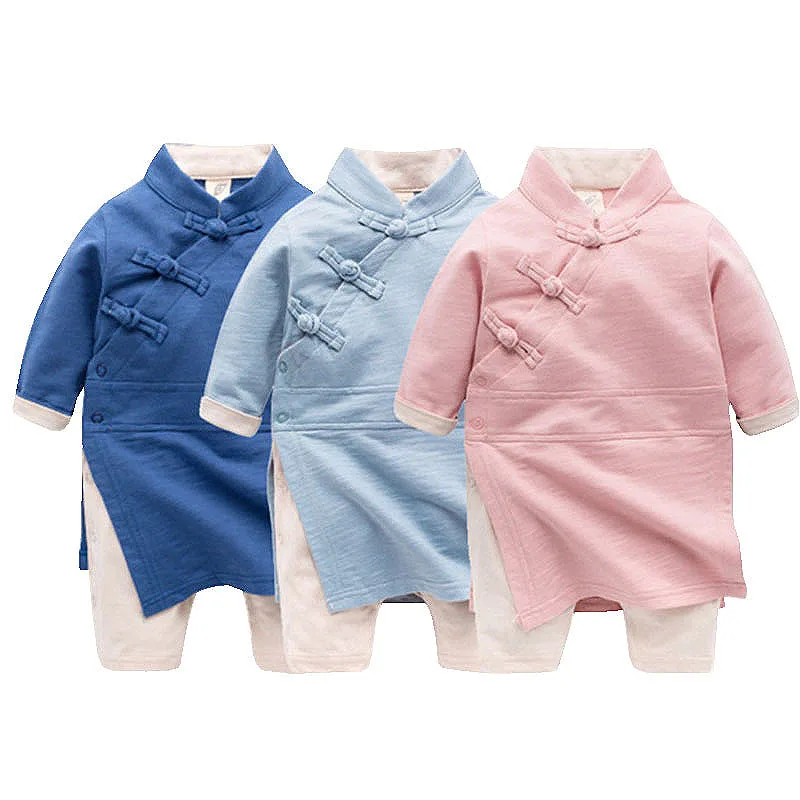 Chinese baby clothes kongfu style romper