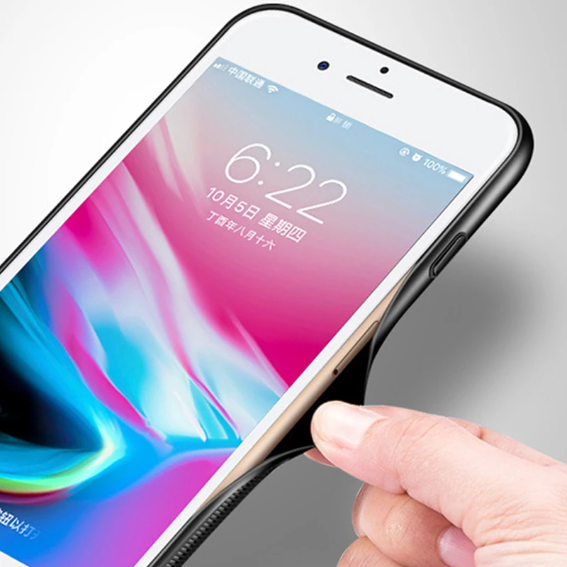 Стеклянная крышка YUETUO чехол для samsung galaxy s10 s8 s9 plus s10e s 8 9 10 e s10plus s8plus s9plus