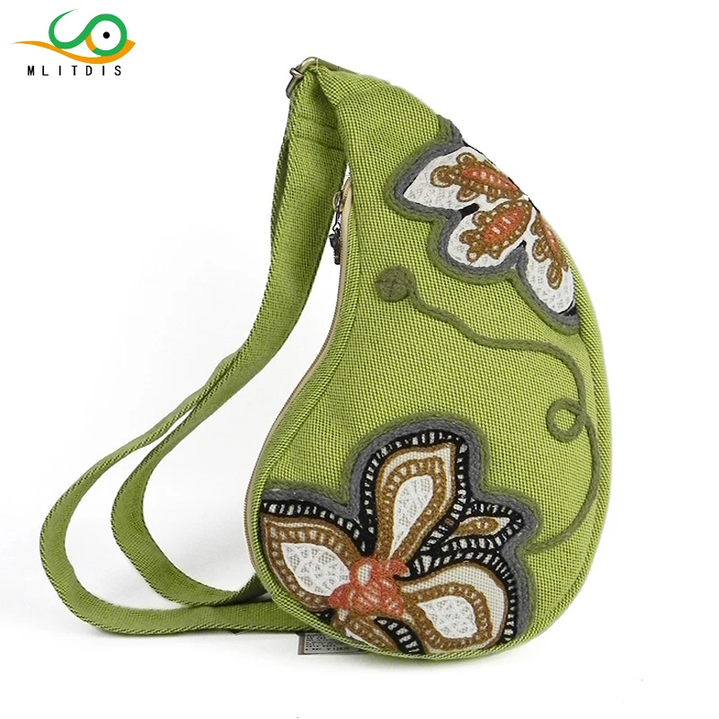 

MLITDIS Retro Fanny Pack Waist Bag For Women Belt Bag Fashionable Bum Bags Canvas Cross Body Pack Fashion Bolso Hombre Cintura