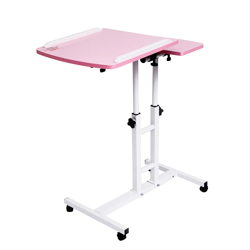  2018 Foldable Computer Table 64*40CM Adjustable Portable Laptop Desk Rotate Laptop Bed Table Can be