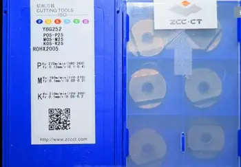 

free shipping ROHX2005 YBG252 blade carbide insert turning tool 10pcs/lot