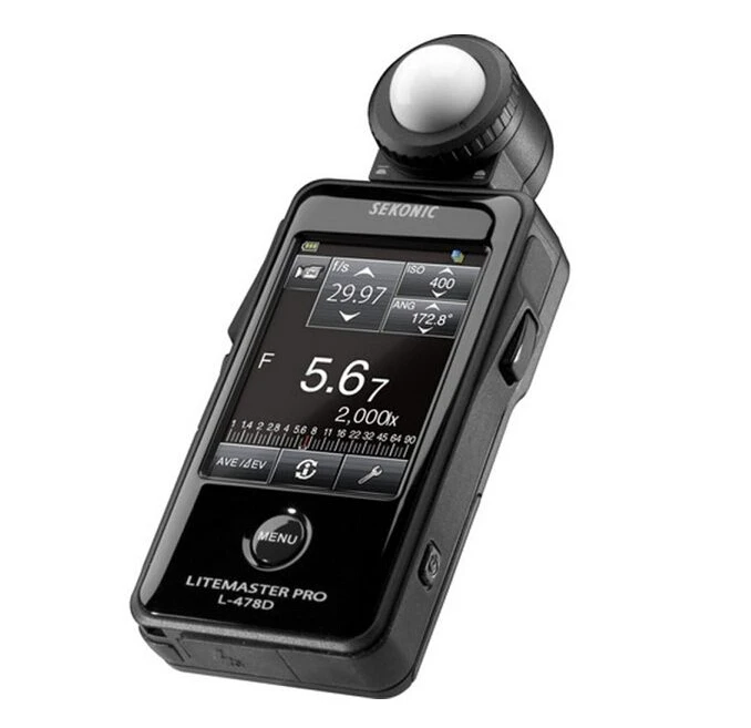 

Photographic equipment actinometer SEKONIC L-478D meter wireless touch-screen system can upgrade the white balance photometer