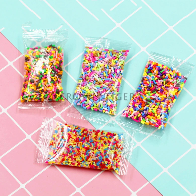 

Fake Sprinkles Decoration For slime Filler DIY Slime Supplies simulation chocolate Cake Toys decorat slime Mud clay Accessories