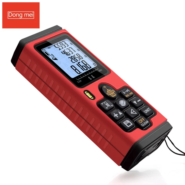 DongMei laser rangefinder laser distance meter measure tape laser