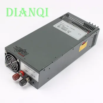 

power suply output 36v 28a 1000w ac to dc power supply 1000w 36v 28a input 110v or 220v select by switch high quality s-1000-36