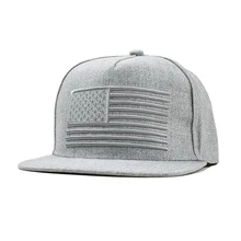 Кепка в стиле хип-хоп для женщин и мужчин на плоской подошве, американский флаг, вышитая хлопковая шапка, головной убор, спортивная одежда для улицы с регулируемой застежкой сзади