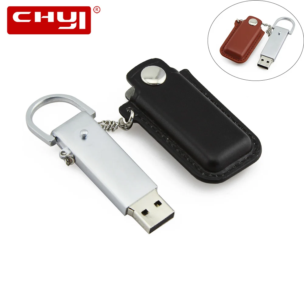 Buy CHYI Leather protective case USB3.0 Flash Drive