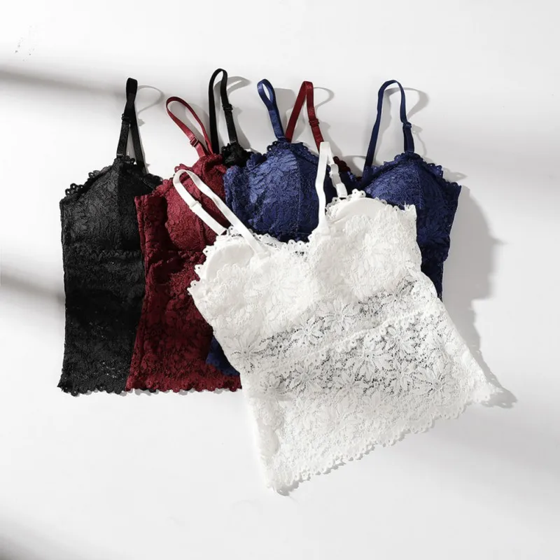

New Thin French Style Floral Lace Wireless Small Vest Bra Bralette Crop Top Women Sexy Bra Girls Sexy Lingerie Bra Underwear