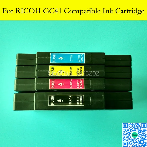 8 Pieces/Lot Empty Compatible Ink Cartridge For Ricoh GC41 For Ricoh 3100 2100 2010L 3110dnw