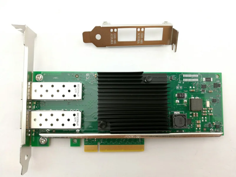 Сетевой SFP + 10 Гб двойной порт PCI e Ethernet конвергентный адаптер сетевой карты X710