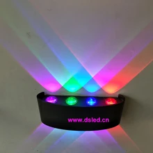 Хорошее качество, 2 стороны СВЕТОДИОДНЫЙ прожектор, светодиодный настенный светильник, 110-240VAC.IP44, для использования в помещениях. DS-08-24-8W