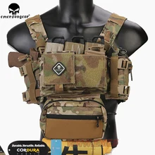 Emerson шасси MK3 Мини Тактический нагрудная установка Spiritus страйкбол охотничий жилет Ranger зеленый военный тактический жилет w/подсумок