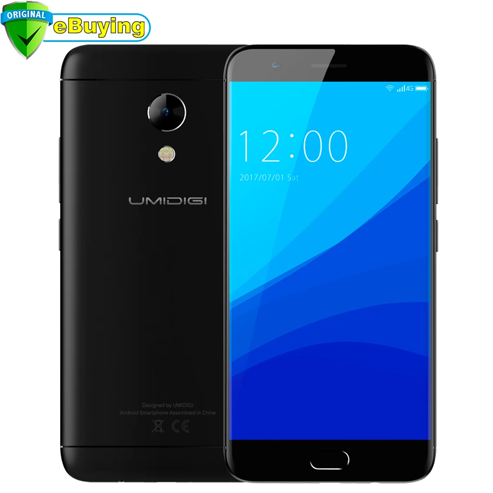 UMIDIGI C2 UMI OS Smartphone Android7.0 MTK6750T Octa Core 5 inch FHD 4GB RAM 64GB ROM 4000mAh Touch ID Unlocked 4G Mobile Phone | Мобильные