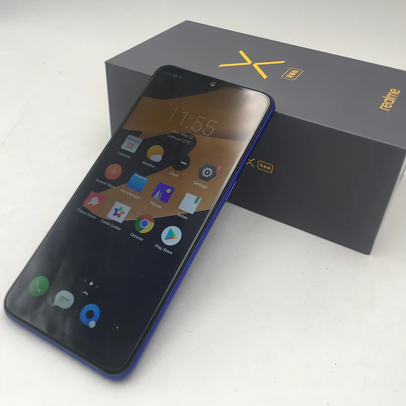 Оригинал Realme X Lite 4G LTE мобильный телефон Snapdragon 710 Android 9 0 6 3 &quot2340X1080 8 Гб RAM 128 ГБ ROM 25.0MP