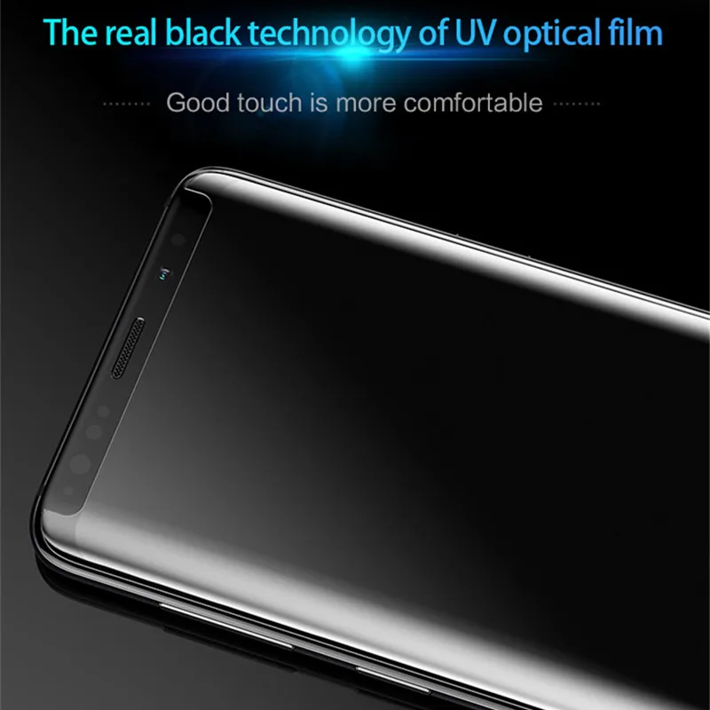 Защитное стекло для Samsung Note 8 9 S9 S8 Plus S7 Edge закаленное с УФ покрытием Huawei Mate 20 Pro OPPO Find