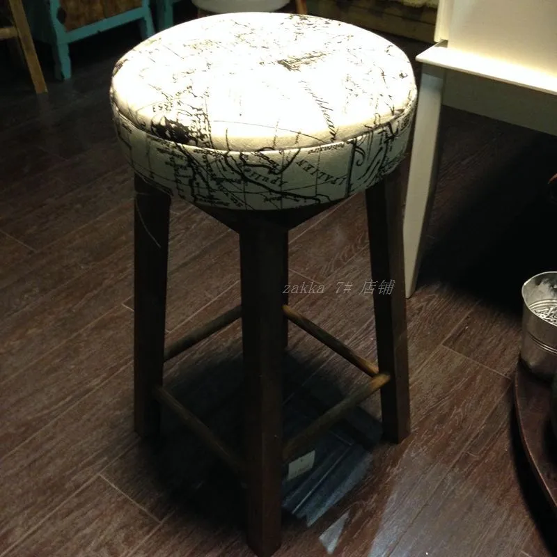 

loft wood bar stools wood highchair American Bar stools retro bar  stool high