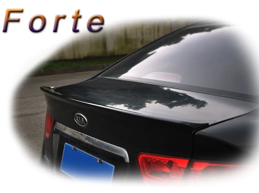 Car Spoiler Rear Wing Spoilers Trunk Lid Diffuser For KIA FORTE 2009.2010.2011.2012.2013.2014