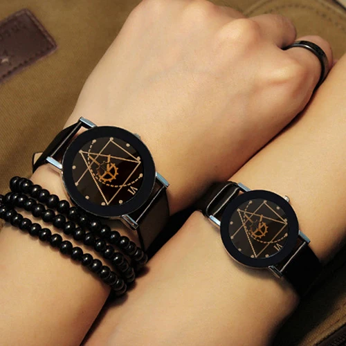 

New Lovers Watch Women Men Clock Couple Wrist Watches For Ladies Female Male Quartz Wristwatch Hours Girlfriend Boyfriend Gifts
