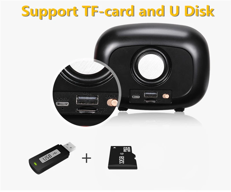 Classic radio Mini Portable Bluetooth Speaker (2)