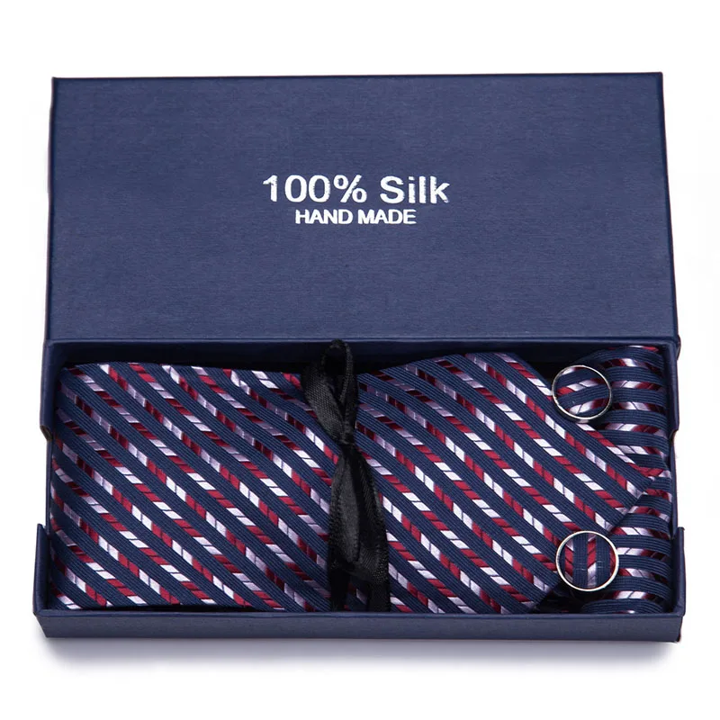  Men Custom Paisley Necktie Italian Formal Wide Men's Floral Necktie Handkerchief Sets Men suit Acce