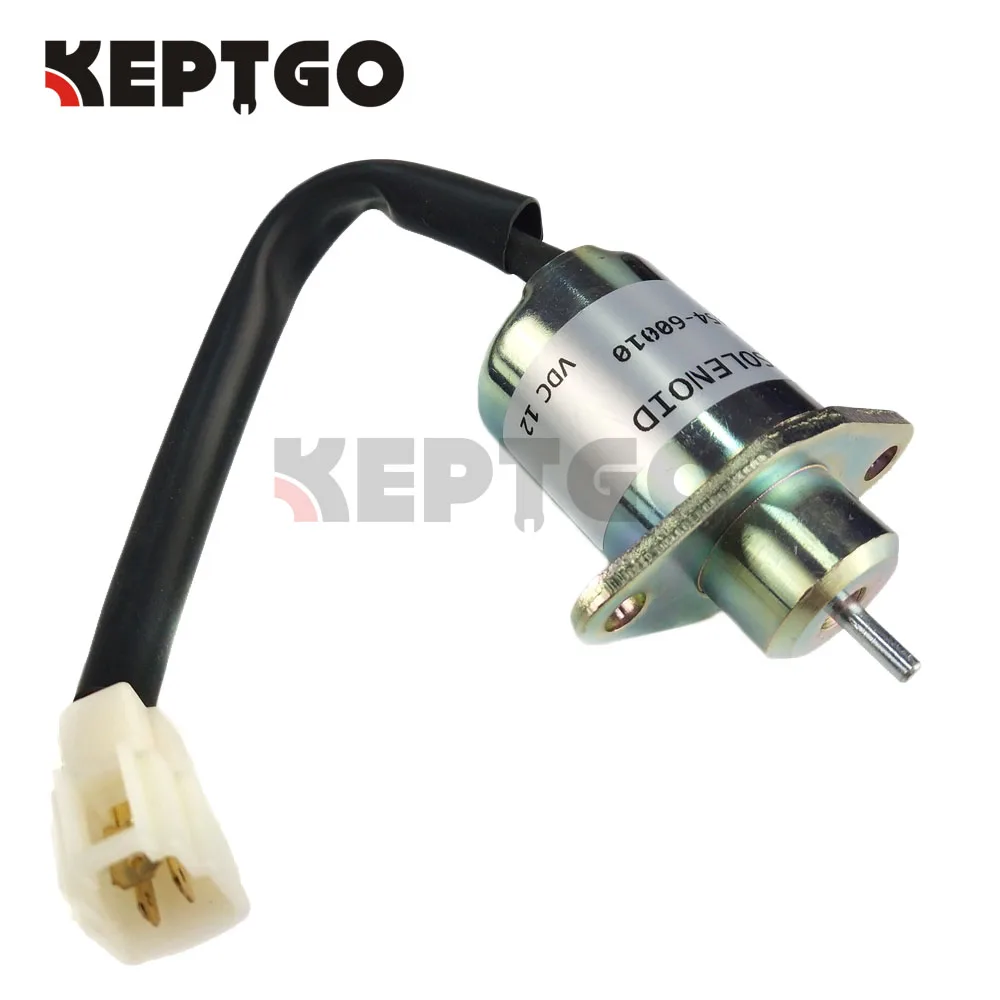 17454 60010 SA 4569 T 12v Fuel Shutoff Solenoid For Kubota Tractor