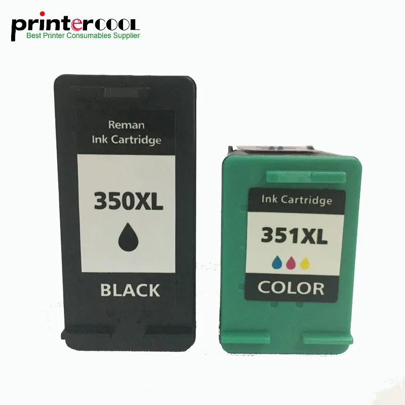 

einkshop 350xl 351xl Refilled Ink Cartridge Replacement for HP 350 XL 351 XL Photosmart C4200 C4480 C4280 Officejet J5780 J5730