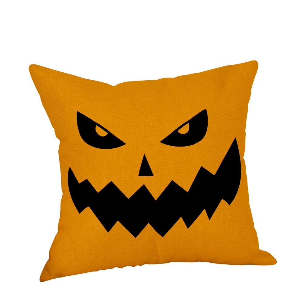 Подушка декоративная подушка на Хэллоуин чехол льняной диван Тыква призраки наволочка для подушки бросок домашний декор Funda Cojin Housse de Coussin