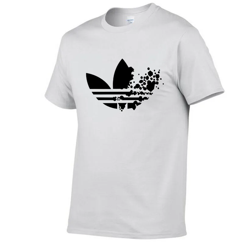 

Summer 2019 T-shirt summer sports T-shirt men's short-sleeved cotton short-sleeved multi-color casual T-shir