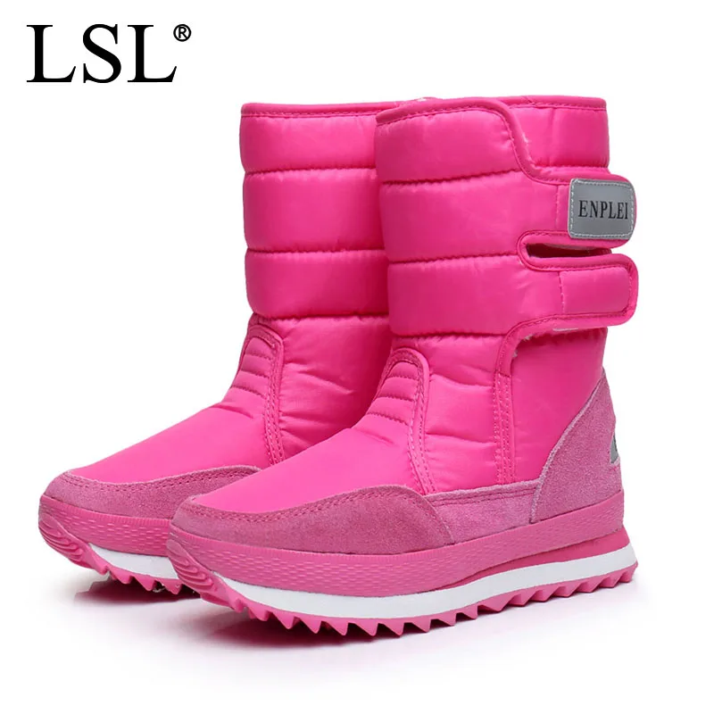 

Women Space Boots Lace Up Inside Wool Warmdropship Women Ankle Boots Casual Ladies Snow Boots Shoes Work Safety Shoes