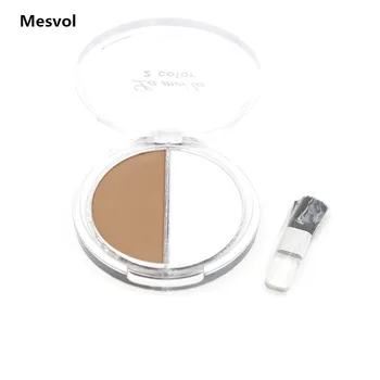 

Contour Powder Makeup Face Press Powder 1 pcs 2 colors Makeup Repair Capacity Powder Palette 3062