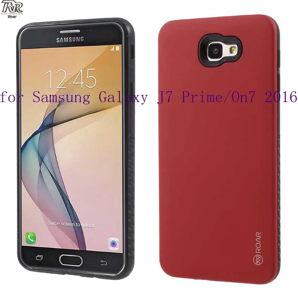 Для Galaxy J7 премьер-чехол рев Корея Рико матовая Hybrid PC + TPU задняя крышка телефона Coque