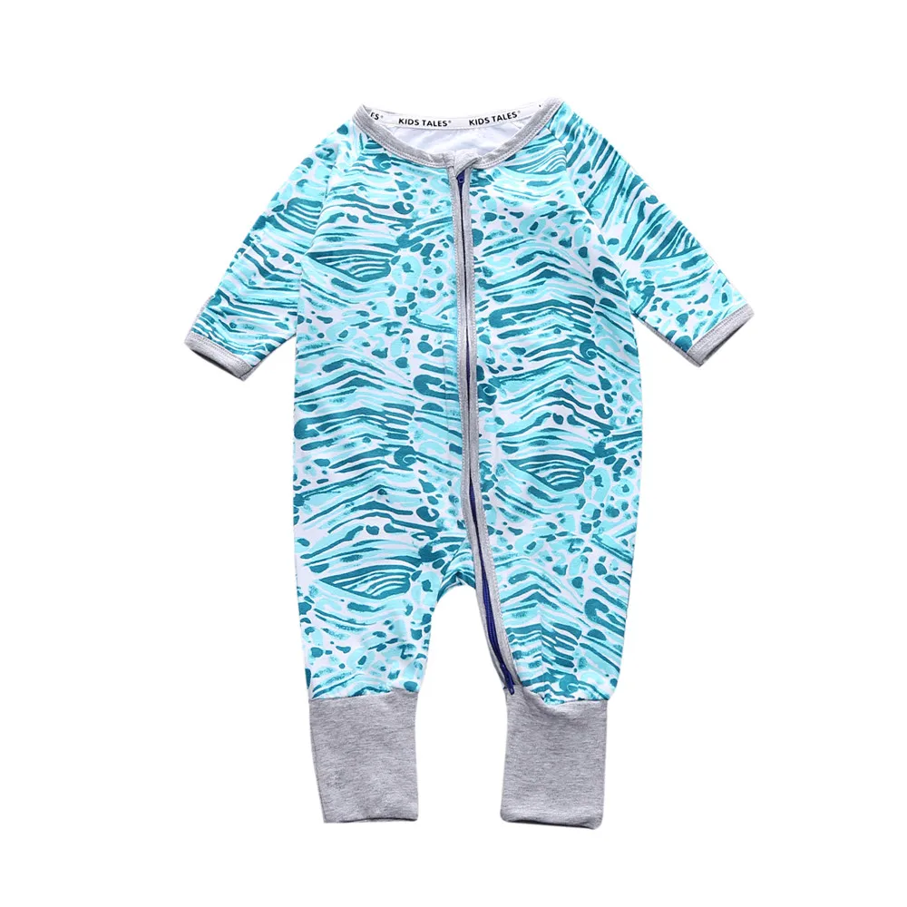 

Kids Tales unisex new born baby clothes 6M 9M 12M 18M 24M COTTON costume baby boy girls romper with zipper Long Sleeve jumpsuits