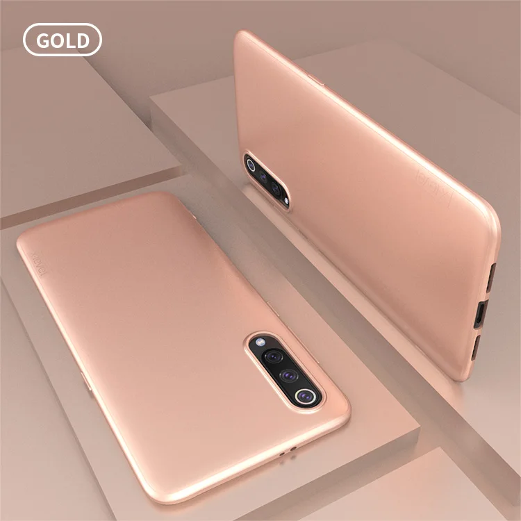 X-Level Мягкий ТПУ чехол для Xiaomi mi 9 Pro 5G mi 9 SE Ультратонкий матовый чехол на заднюю панель телефона для Xiaomi mi 9 чехол - Цвет: Gold