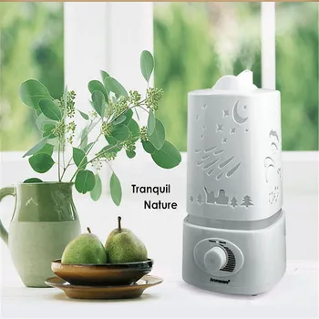 

Hot Sale 1.5L Ultrasonic Ionizer Humidifier LED Night Light Home Aromatherapy Air Diffuser Purifier Aroma Atomizer