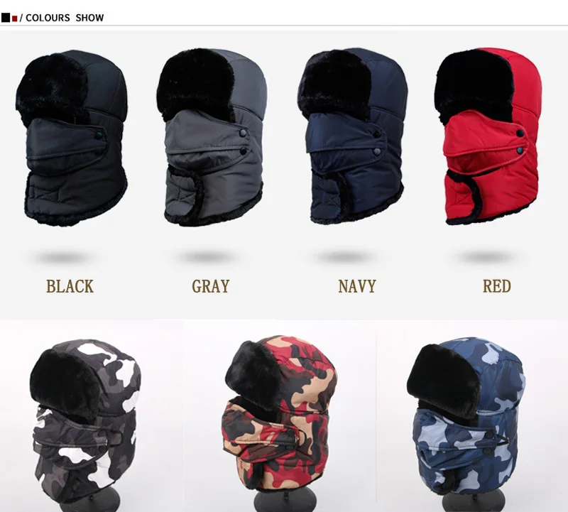 hats men winter