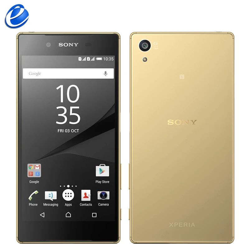 Sony Z5 смартфон с 5 дюймовым дисплеем восьмиядерным процессором NFC ОЗУ 3 ГБ ПЗУ 32 E6883
