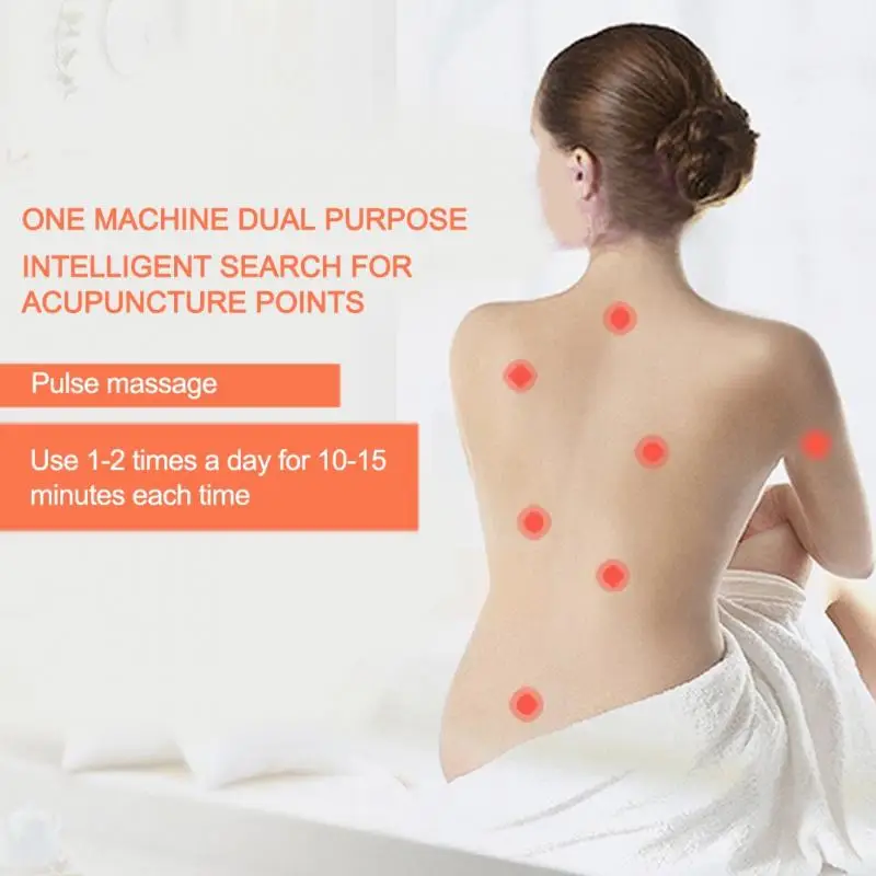 Digital de Cuidados de Saúde Cuidados de Saúde Dispositivo de Massagem Corporal Instrumento Acupuntura Eletrônico Pulso Ferramenta 110-240 v 9 Utensílios de cuidado facial
