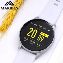 Makibes KW19 кровяное давление браслет пульсометр смарт-браслет часы фитнес-трекер здоровье браслет