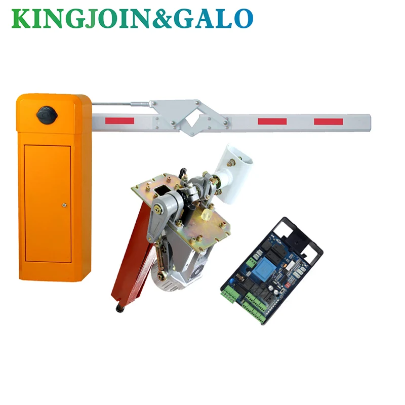 

Community access garage gates smart parking management Barrier gate system, optional loop or UHF accessories