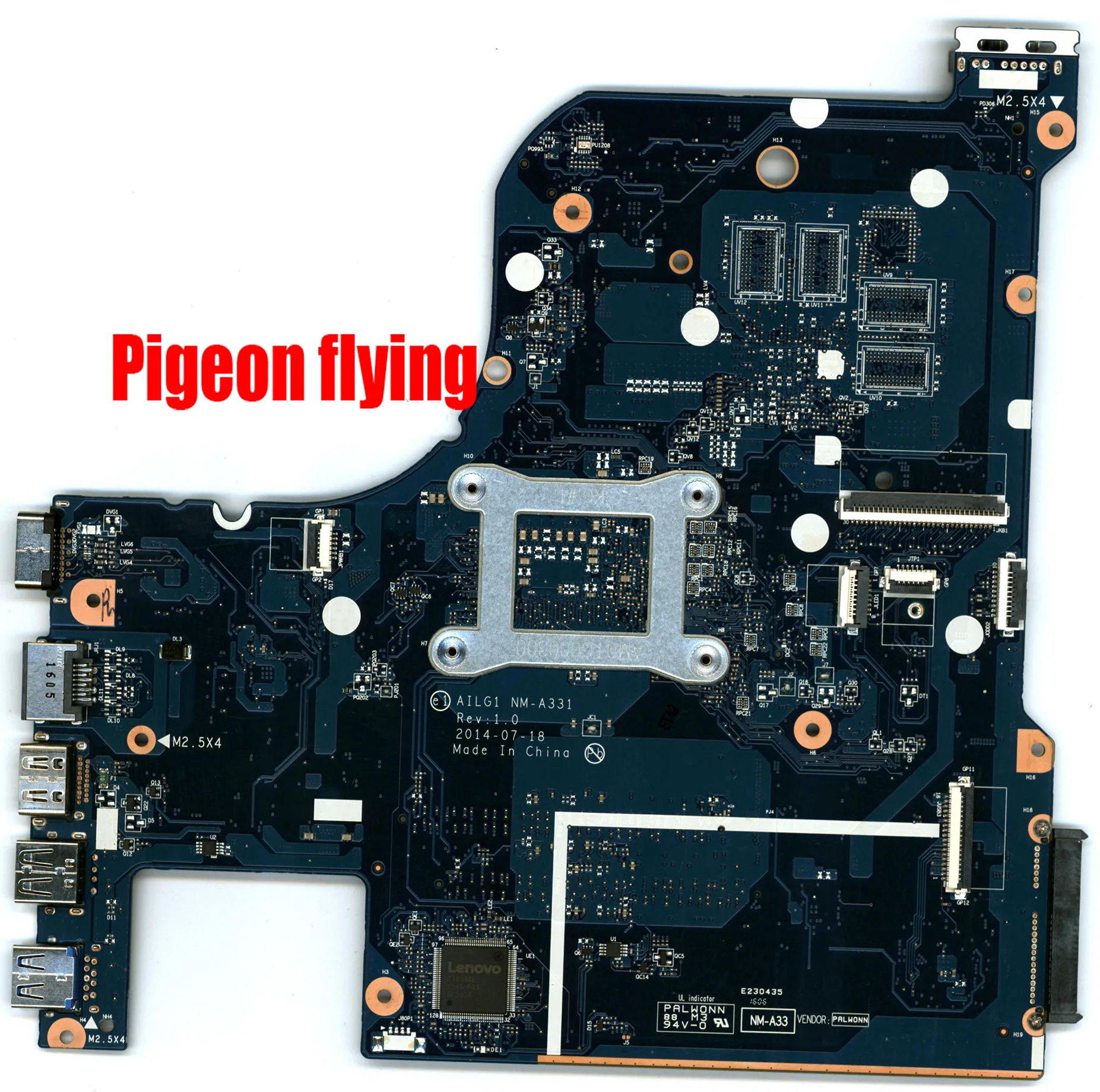 

NEW DIS Laptop Mainboard for lenovo Z70-80 NM-A331 CPU i5-5200 2GB Video memory FRU 5B20H14154 5B20H14155 5B20H14162