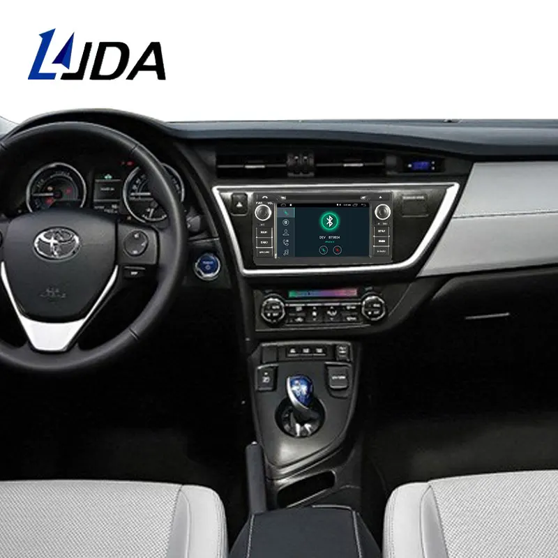 Cheap LJDA 2 Din Android 9.1 Car DVD Player For Toyota AURIS 2013 2014 2015 Wifi GPS Navigation Radio 2G RAM Stereo Audio Multimedia 5