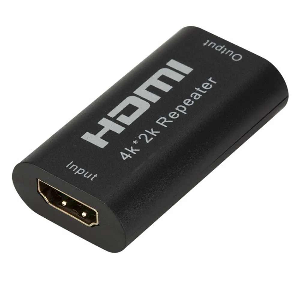 YuBeter мини hdmi-повторитель HDMI удлинитель 4 к* 2 к 1080 P HDMI адаптер сигнала Усилители домашние Booster До 40 м для HDTV HDMI ноутбука