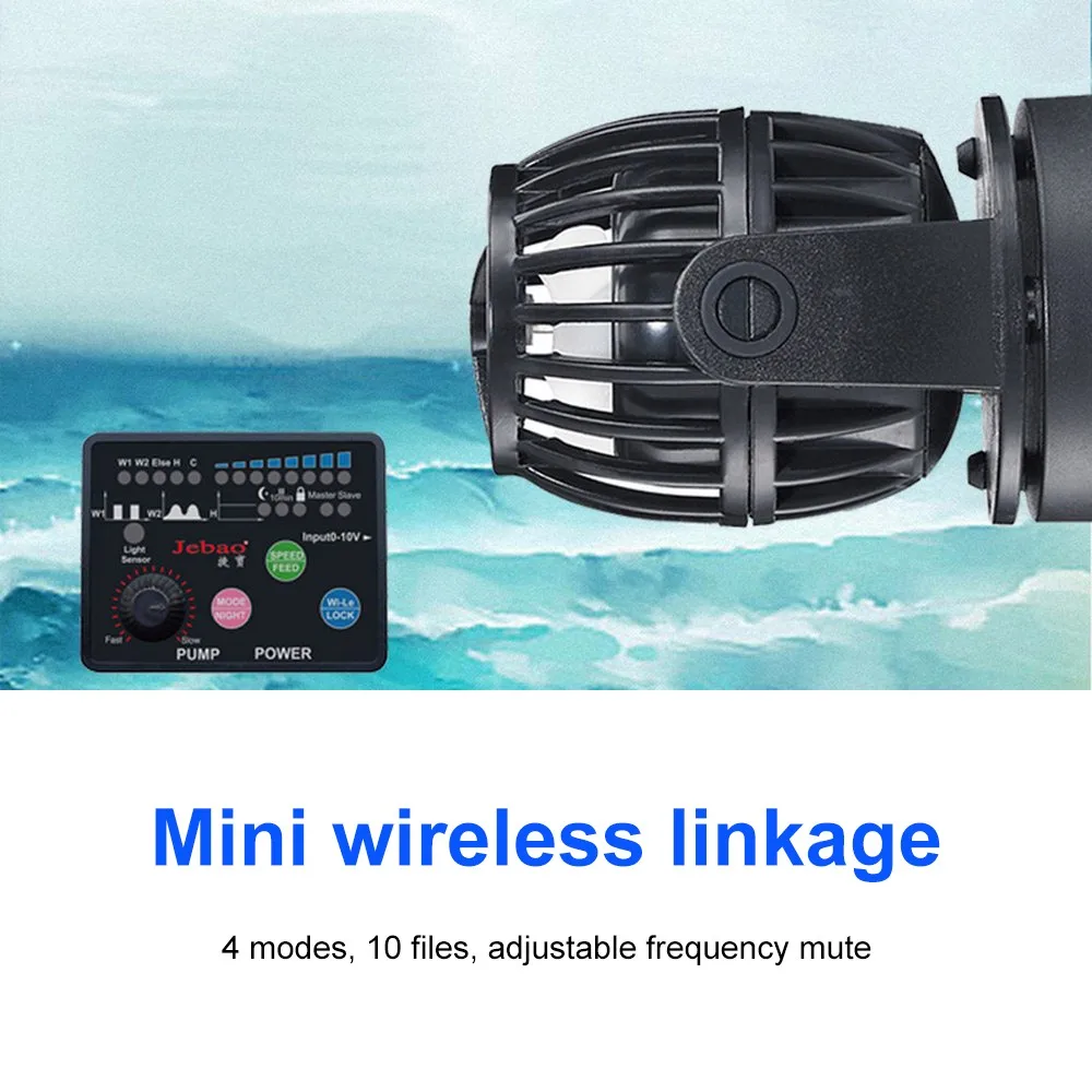 Marine Aquarium Wireless Wave Maker Smart Controller Impeller Pump Reef Marine Fish Ponds SW-2 SW-4 SW-8 SW-15 Water Pumps