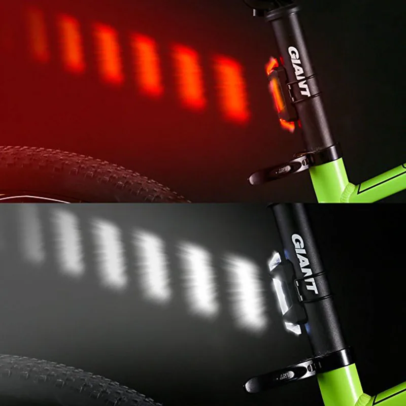 الدراجة دراجة مصباح led قابل لإعادة الشحن الضوء الخلفي USB الخلفية الذيل تحذير السلامة الدراجات ضوء المحمولة ضوء فلاش السوبر مشرق